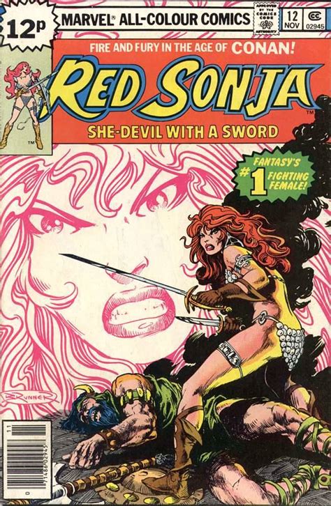 Red Sonja 1977 N° 12marvel Comics Guia Dos Quadrinhos