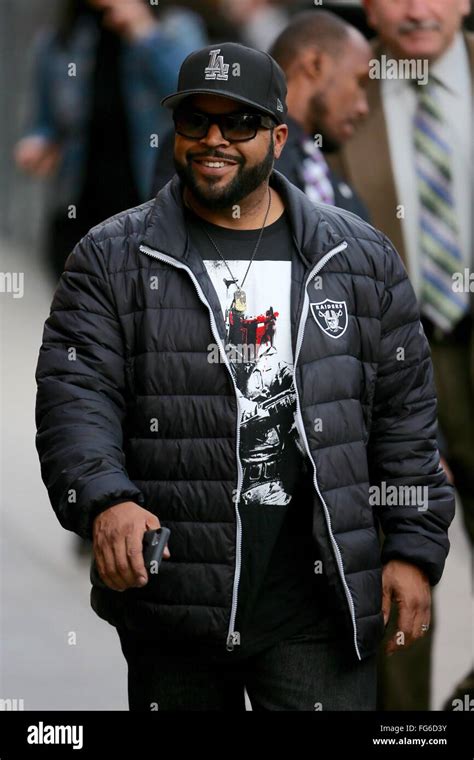 Ice Cube Seen Arriving T The Abc Studios For Jimmy Kimmel Live