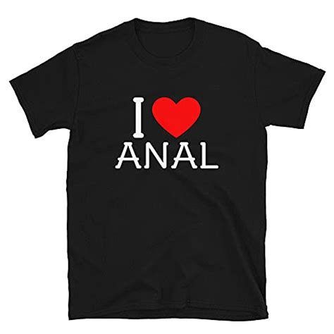 I Love Anal Funny Cute Anal Butt Booty Ass Plug Toy Erotic Fetish Kinky