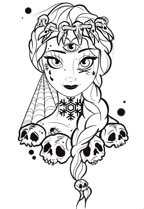 Pin By Agatka On Tattoo Disney Coloring Pages Disney Princess