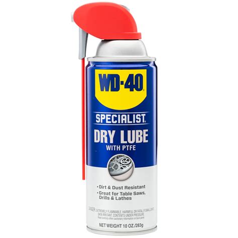 Wd 40 Specialist Dirt And Dust Resistant Dry Lubricant 10 Oz Walmart