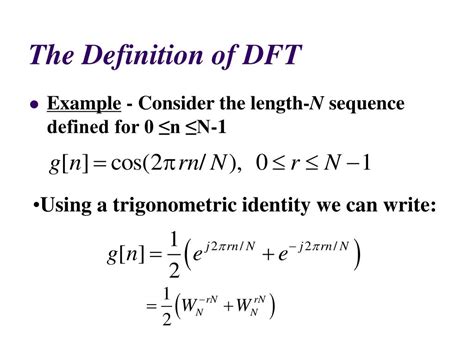 Ppt Chapter 5 Finite Length Discrete Transforms Powerpoint