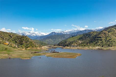 Scenic Lake Kaweah In Three Rivers At The Entrance Of Sequoia National