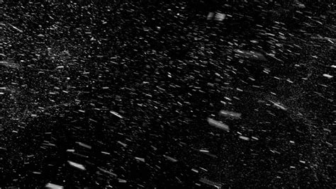 Falling Real Snowflakes From Left Stock Footage Video 100 Royalty