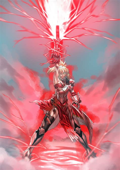Pin By World Changed On Fate Fate Apocrypha Mordred Fate Anime