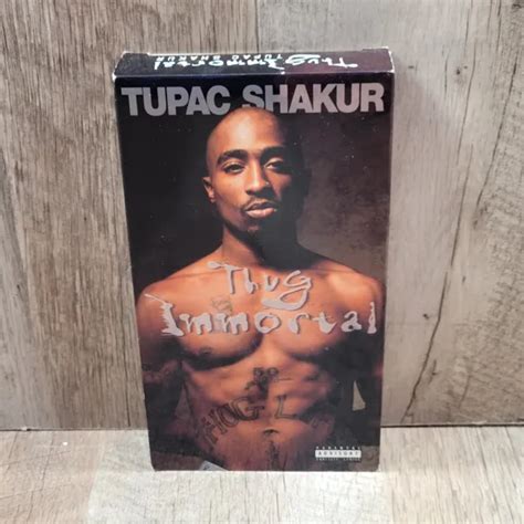 Thug Immortal The Tupac Shakur Story Vhs 1997 2pac 795 Picclick