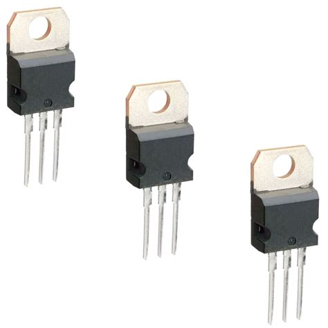 3x Ci Regulador De Tensão 7805 Regula Para 5v Até 1a