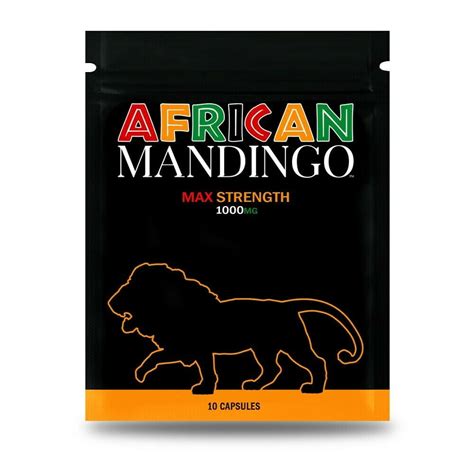 African Mandingo Max Strength Male Enhancement Sex Pills