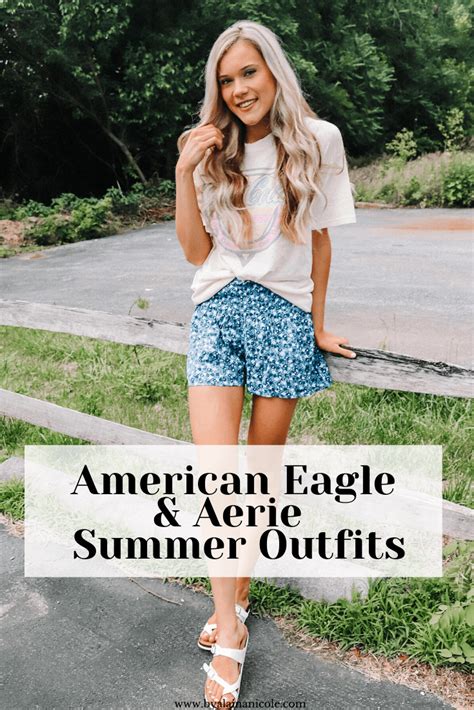 huge american eagle try on haul 2020 summer outfit ideas byalainanicole