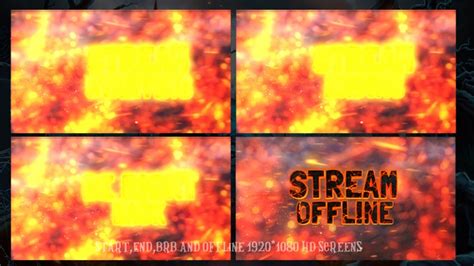 Animated Twitch Fire Overlay Phoenix Stream Pack Scenes Etsy Australia