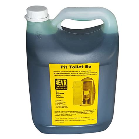Pit Toilet Chemicals 4evr Plastic Products