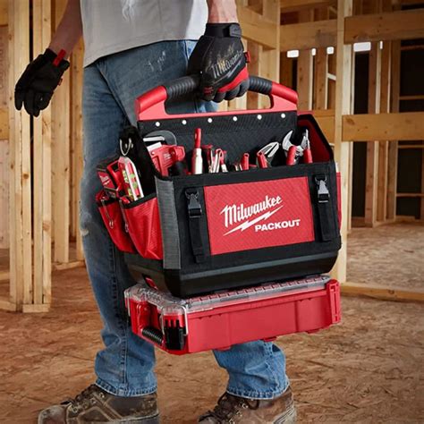 Milwaukee 15 In Packout Tote 48 22 8315 The Home Depot