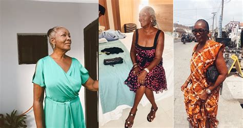 Year Old Grandmother Stuns Social Media Users With Her Beauty