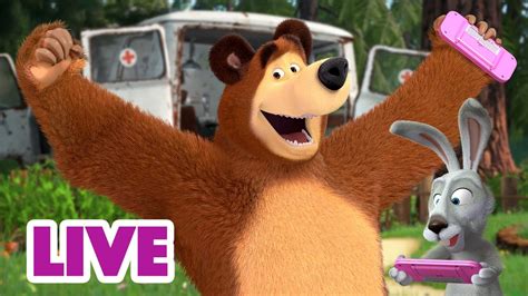 🔴 Live Stream माशा एंड द बेयर 📟🤪 गेम ओवर 📺 Masha And The Bear In Hindi Youtube