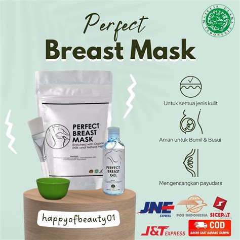 jual perfect breast mask original masker pembesar payudara pengencang payudara terbaik