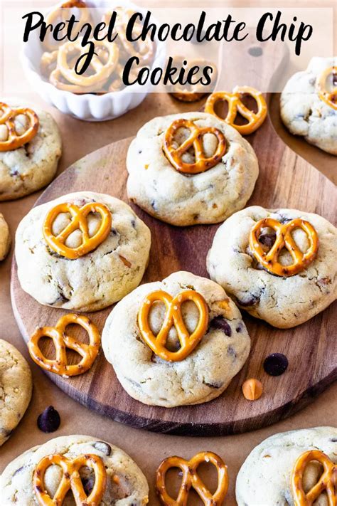 Pinch seams to seal and form into a pretzel shape. Pretzel Chocolate Chip Cookies | Recipe | Chocolate chip ...