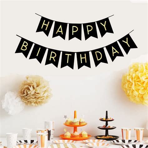 Multicolor Paper Birthday Party Banners For Birthday Decorations For Wall Hanging Rs Piece