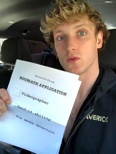 Logan Paul Room Mate Application For The Maverick House Jake Paul