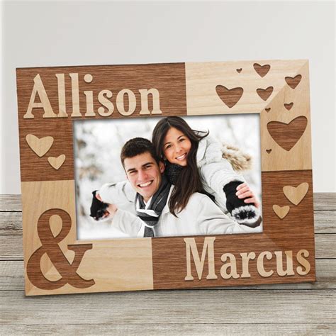 Personalized Just The Two Of Us Wood Frame Cute Picture Frames Love