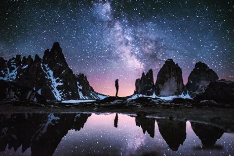 Liana Manukyan In The Dolomites Milky Way Chasers