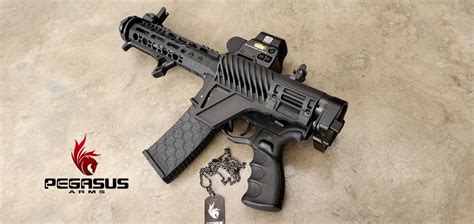 Pegasus Arms Custom Ar15 Tactical Pistol Fully Decked Out 75 On