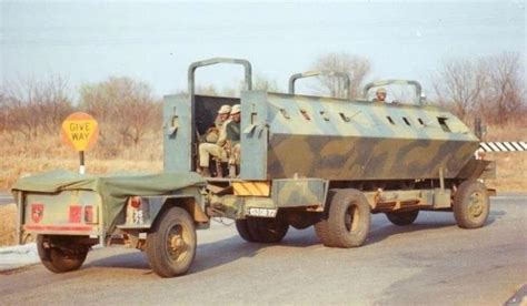 Rar Troops In A Crocodile Apc Regiment Military Vehicles Military
