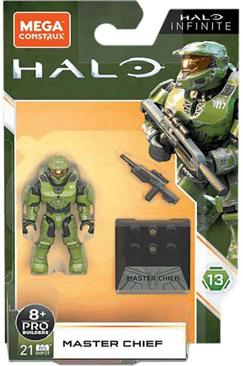 Halo Infinite Heroes Series 13 Master Chief Mini Figure Mega Construx