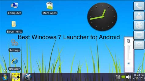 Clean and energy efficient windows launcher. How to Get Windows 7 launcher for Android