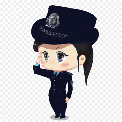 50 gambar animasi polisi wanita