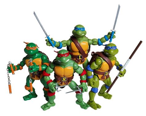 Teenage Mutant Ninja Turtles Classic Collection Action Figure Complete Set