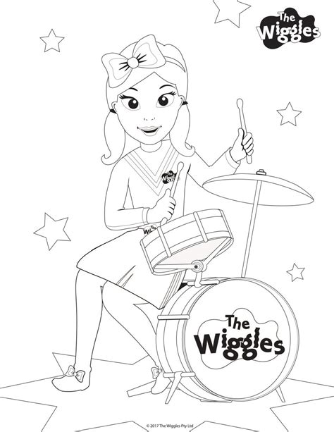 The Wiggles Coloring Pages At Getdrawings Free Download