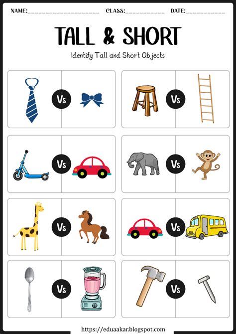 Heavy And Light Worksheets For Preschool And Kindergarten Kids Artofit