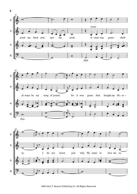 He Looked Beyond My Fault Pdf Free Sheet Music