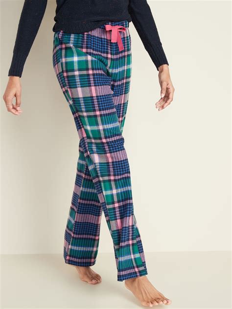 Patterned Flannel Pajama Pants For Women Old Navy Flannel Pajama