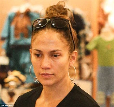 Stars Without Makeup Jennifer Lopez Makeup Jennifer Lopez Without