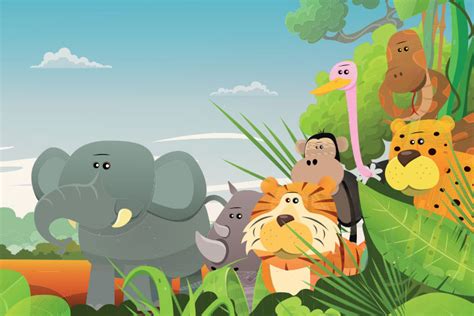 Elephant And Friends Story