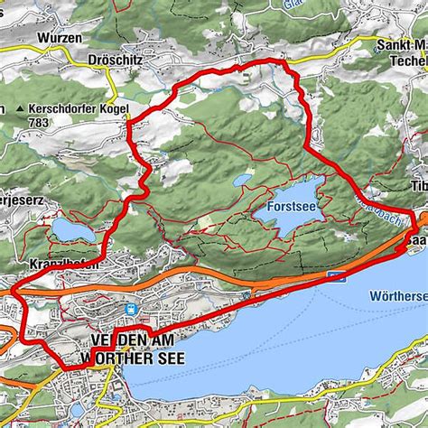Rund Um Den Forstsee Bergfex Radfahren Tour Kärnten