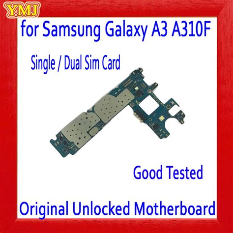 Carte M Re Originale D Bloqu E Pour Samsung Galaxy A A F Simple
