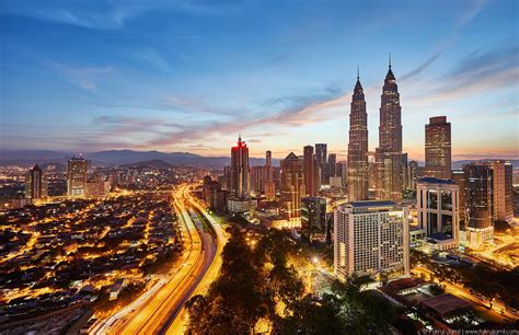 Sunrise View In Kuala Lumpur City Centre By Fakrul Jamil 500px