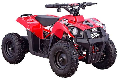 Mototec Monster 36v 500w Kids Battery Powered Atv Four Wheeler Red