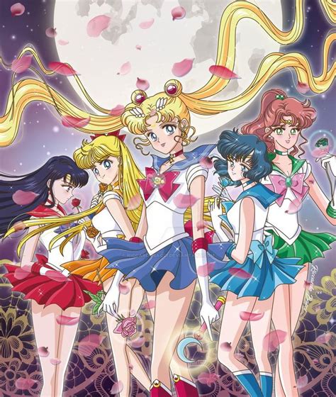 Sailor Moon Team By Riccardobacci On Deviantart Моряк Сейлор мун