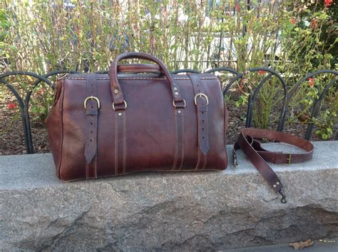 Carry On Large Leather Duffle Travel Bag On Sale Leather Duffle Bag