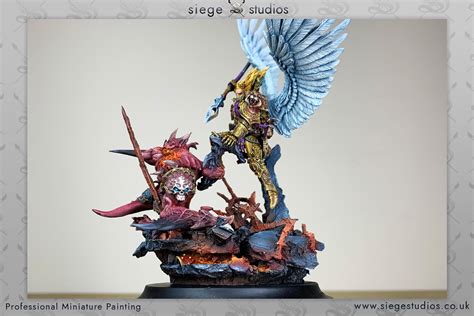 Sanguinius Primarch Of The Blood Angels W Diorama Base From Forge