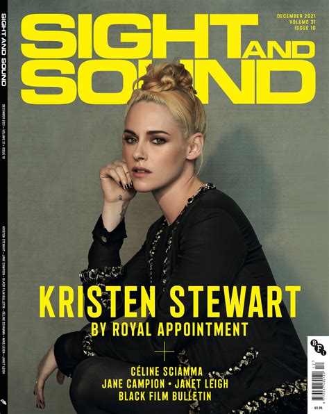 Sight And Sound Magazine December 2021 Kristen Stewart