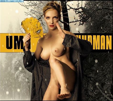 Uma Thurman Breasts Exposed Hacked Naked Celebrity Fakes U My XXX Hot