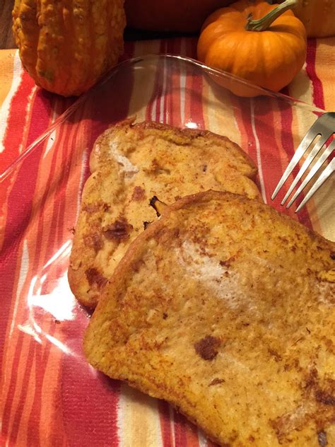 Pumpkin Spice French Toast Recipe Breakfast Divine Lifestyle