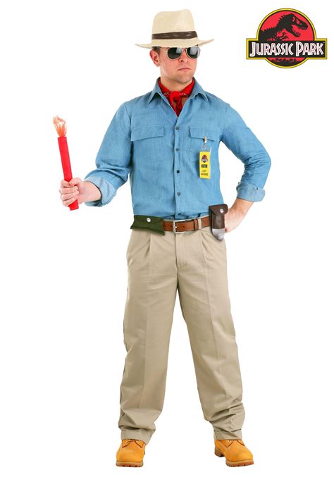 Jurassic Park Dr Grant Mens Costume