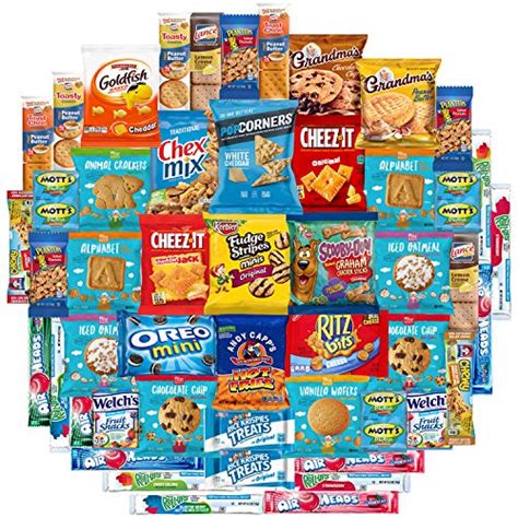 Snacks Care Package Mix Variety Pack Of Chips Cookies Candy Care