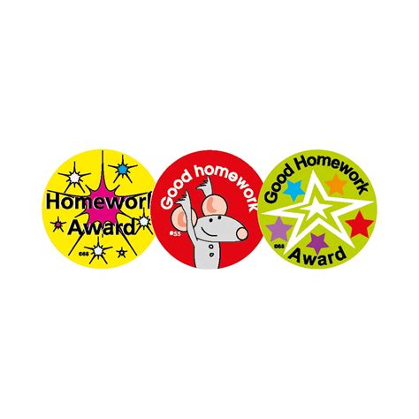 Homework Stickers Superstickers