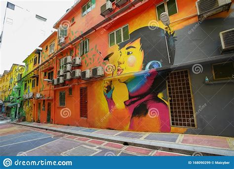In this video i found one. The Famous Street Art Of Jalan Alor In Kuala Lumpur City ...